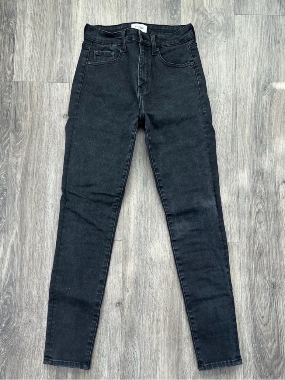 pistola Black High-Rise Skinny Jeans